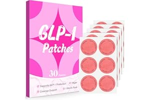 Tcairzl GLP-1 Patches, 30 Count Natural Ingredients Cosmetic Patch-dz1