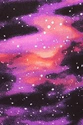 Leggings Depot JGA-R555-L Purple Galaxy Print
