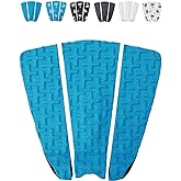 Ho Stevie! Premium Surfboard Traction Pad - Foot Won't Slip - 3 Piece, Full Size, Maximum Grip, Strongest 3M Adhesive
