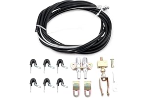 MICCiKA 330-9371 Parking Brake Cable Kit Fit for Wilwood 110" Long Cables with A 97" Long Sheath, Universal Emergency Brake Cable Repair Kit, Replace for 330-9371