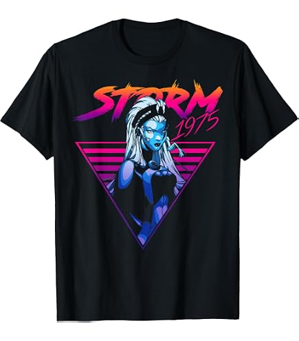 Amazon.com: Marvel X-Men Cyclops Retro Neon Triangle Graphic T