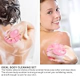 INNERNEED Soft Silicone Body Cleansing Brush Pink Exfoliating Massage view 3