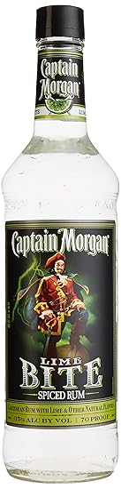 Captain Morgan Lime Bite Spiced Rum (1 x 0.75 l)
