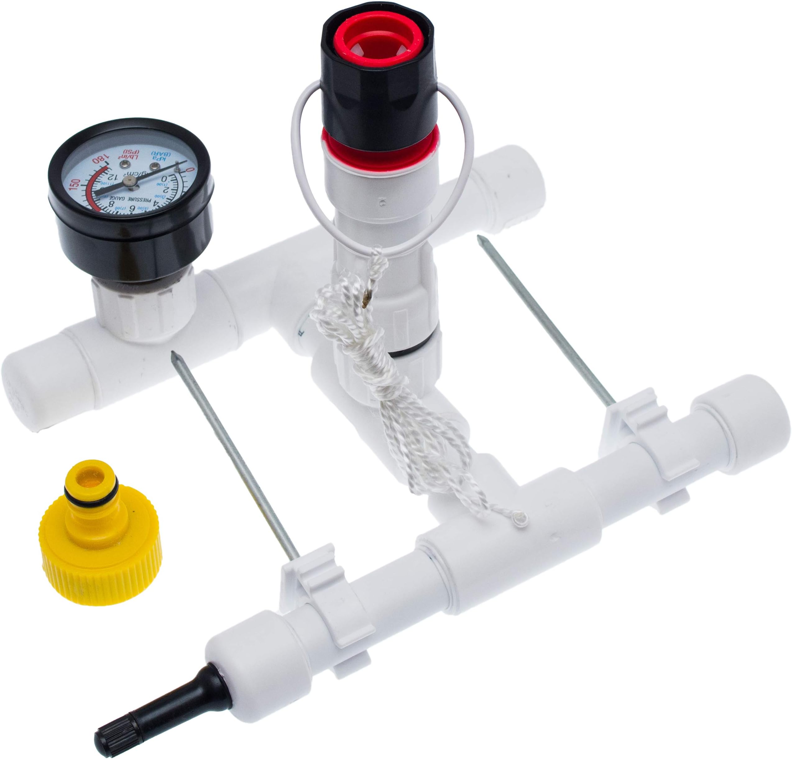 Rocket Launcher for Water and Soda Bottles. H- Base/ G-Trigger/ Pressure-Gauge. Lower Shipping!