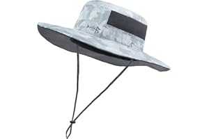 Bassdash UPF 50+ Sun Fishing Hat Water Resistant with Detachable Neck Flap Big Size