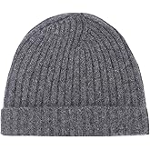 Pure 100% Cashmere Beanie for Men, Warm Soft Mens Cashmere Hat in a Gift Box