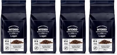 by Amazon Caffè Intenso Coffee Beans 1kg Rainforest Alliance Certified