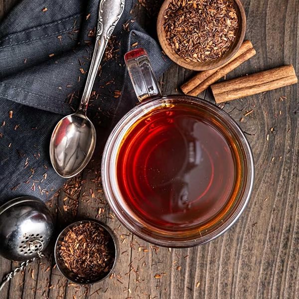 LAAGER ROOIBOS TEA | 80 TAGLESS TEABAGS | MOST FLAVORFUL NATURAL PREMIUM ROOIBOS | CAFFEINE FREE | SOUTH AFRICAN ROOIBOS TEA