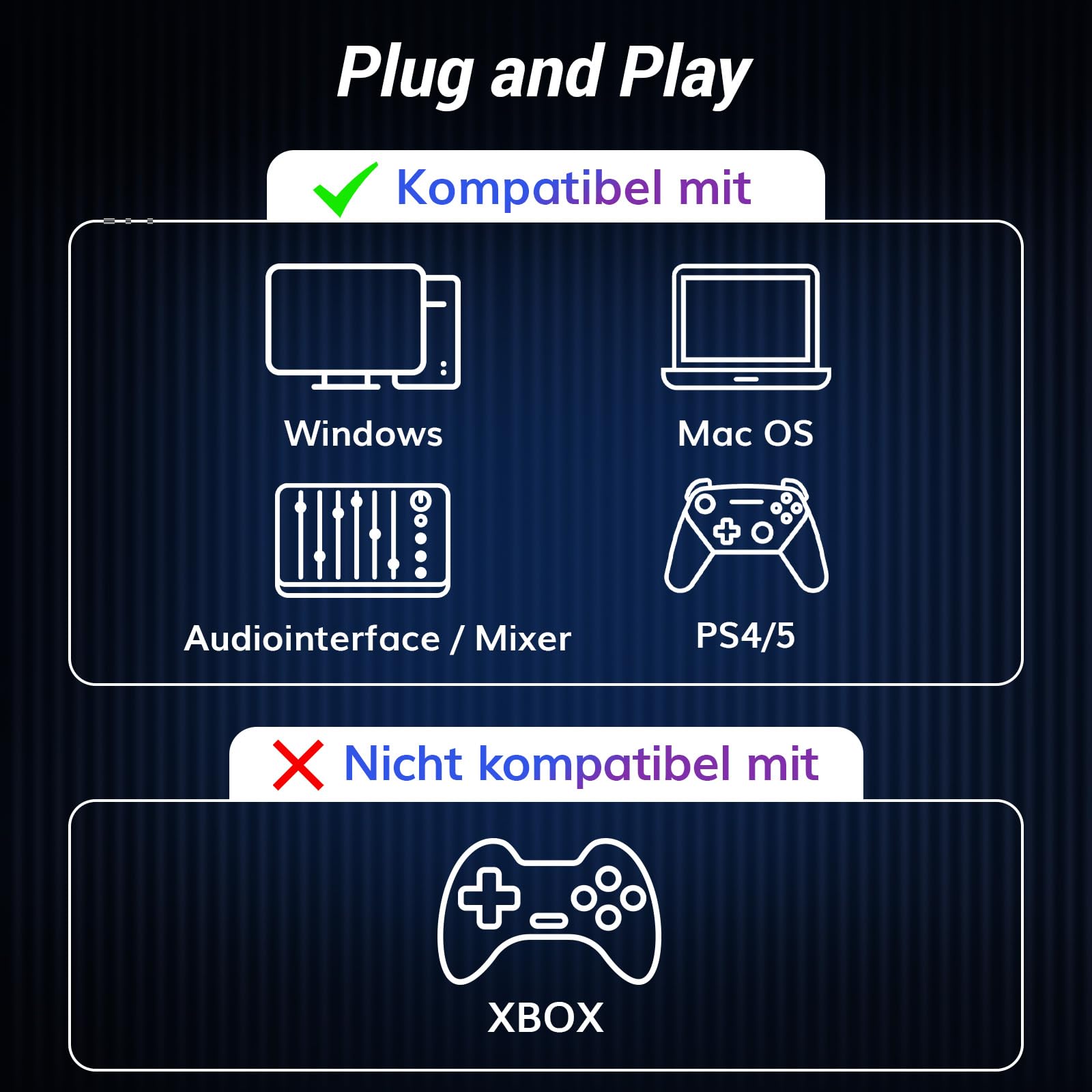 TONOR Dynamisches Microphone mit XLR/USB Kabel, Mikro PC mit Mute Button, Vocal Mic Gesangsmikrofon für Podcast, Streaming, Gaming, Studio und Aufnahme, mit Hight Profile Mikrofonarm, Schwarz, TD510+ 7