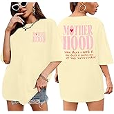 Mama Shirts Oversized Mom Shirt Motherhood Tshirt Just A Mom Skeleton Tee Top