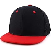 Trendy Apparel Shop Infant to Toddler Size Structured Flatbill Mesh Cap