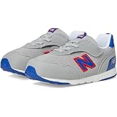 New Balance Kid's 515 V1 New-B Hook & Loop Sneaker, Raincloud/Team Royal, 4 W Infant