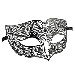 Coddsmz 2 Pack Set Masks Masquerade Ball Halloween