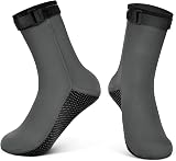 Flintronic 3mm Neoprene Socks Grey M Wetsuit Anti-slip Fin Socks view 9