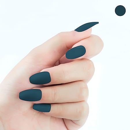Beashine Faux Ongles Fake Nails Coffin Ballerina Dongle
