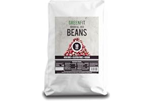 Greenfit Oriental Red Beans - 10lbs Bulk Bag | Non-GMO, Gluten-Free, Vegan-Friendly | Premium Quality, Plant-Based Protein, Healthy & Versatile Cooking