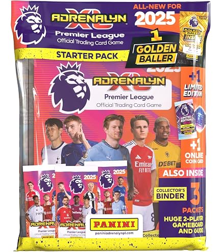 Amazon.com: Panini 2024-25 Premier League Adrenalyn XL Trading