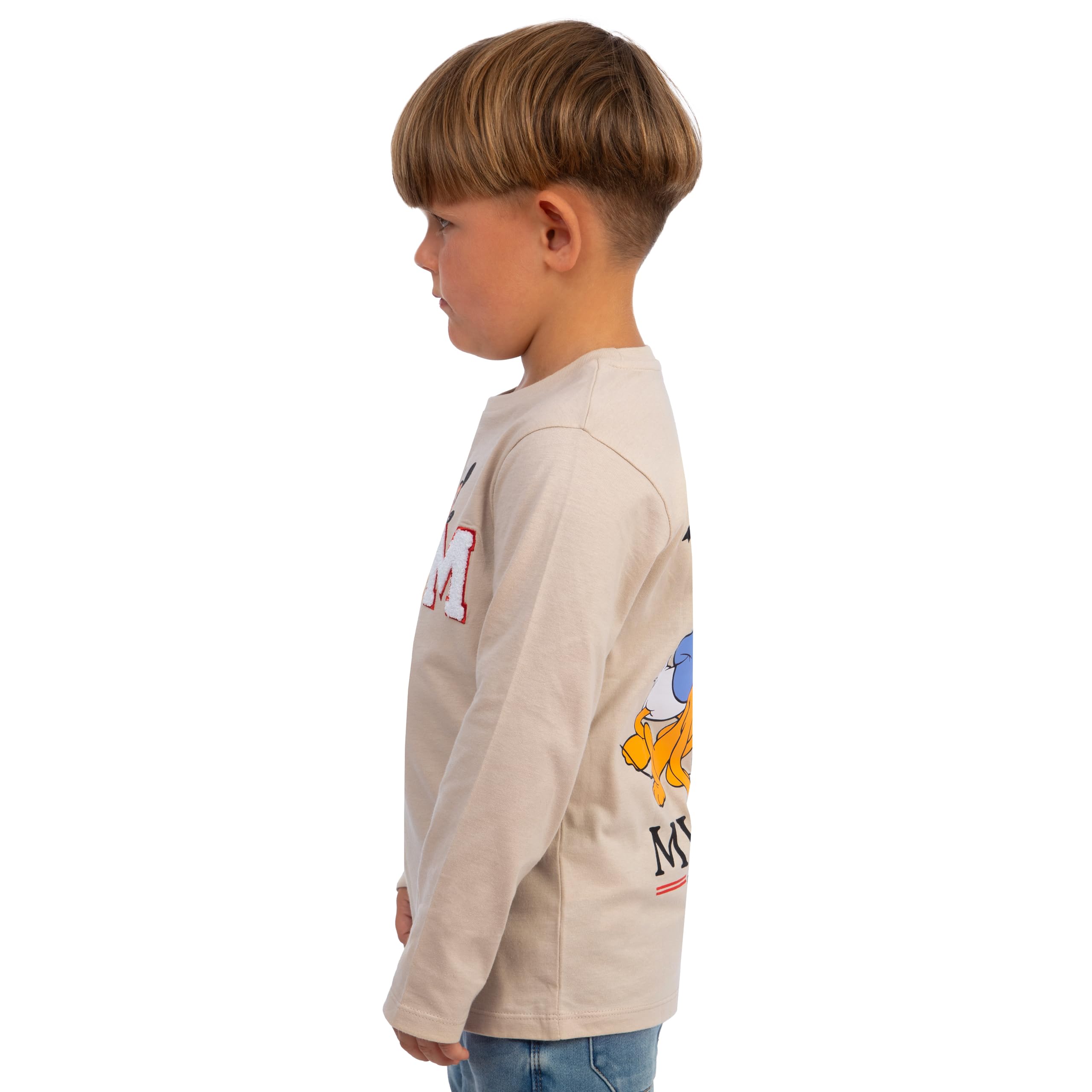 Disney Boys Mickey Mouse Shirt, Goofy, Pluto and Donald Duck Shirt, Mickey Mouse Clothes for Boys