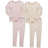 VAENAIT BABY 6M-12Y Kids Toddler Junior Girls Boys Soft Comfy Modal Tencel Sleepwear Pajamas 2pcs/4pcs Set