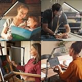 BIENSER LED Desk Lamp with Clamp Swing Arm 3 Color Modes 10 Brightness Levels view 7