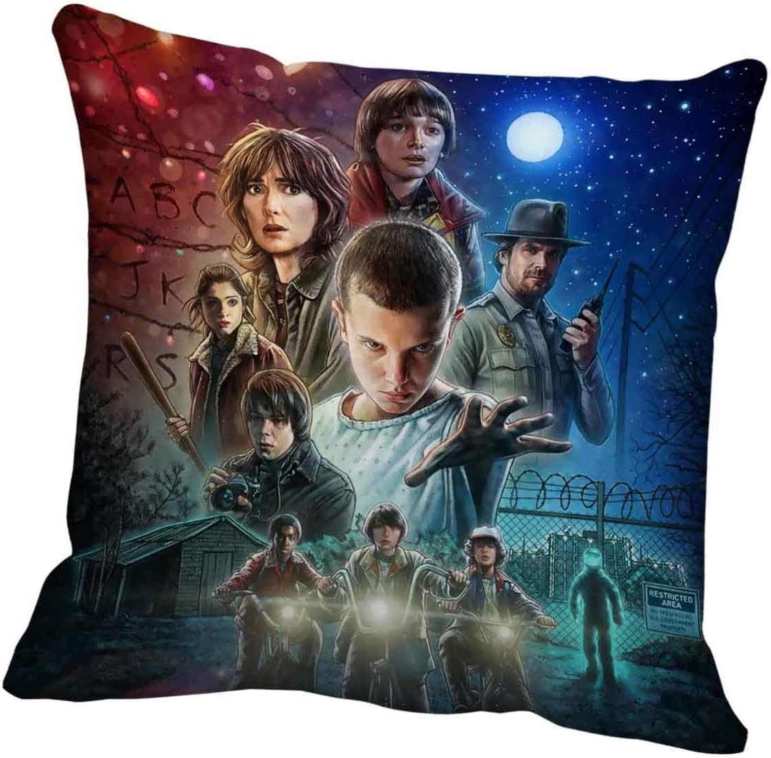 Stranger things Cushion Pillow Case 20"x20"