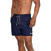 Speedo Men's Swim Trunk Knee Length Volley Comfort Liner Solid