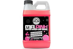 Chemical Guys Mr. Pink Car Wash Soap - 64 oz Super Suds Foaming Car Wash Soap for Cannon, Blaster, or Bucket Washing - pH Balanced, Safe on Wax, Sealant, Ceramic, and Clear Coat Finishes