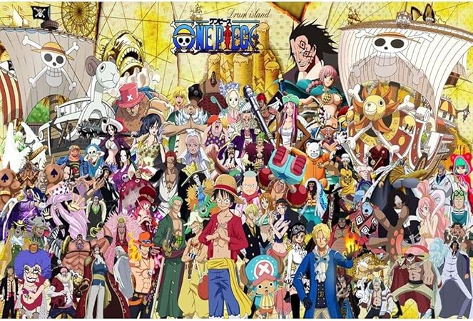 Amy Zw One Piece Poster Jigsaw Puzzle Nautique Cartoon Anime Character 300 500 1000 Piece Puzzles En Bois Jouets Jeux For Adultes Cadeaux Enfants Color E Size 300pc Puzzles En Bois Jeux Et