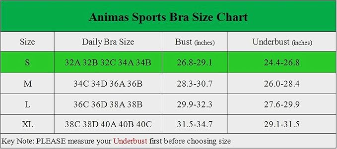 Amazon Bra Size Chart