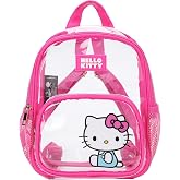 Bioworld Hello Kitty 11" Clear Mini Backpack for Adults
