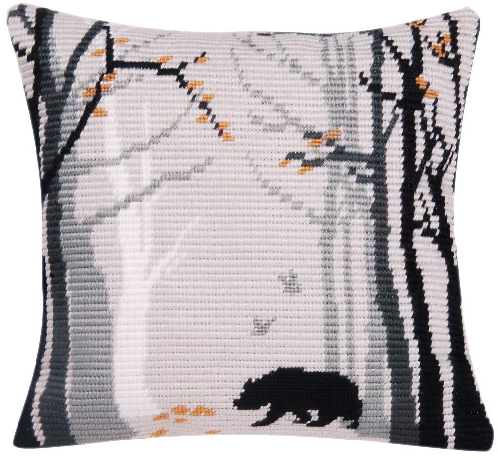 Vervaco Cushion Bruno, 100% Cotton, Multicoloured, 13 x 1 x 16 cm