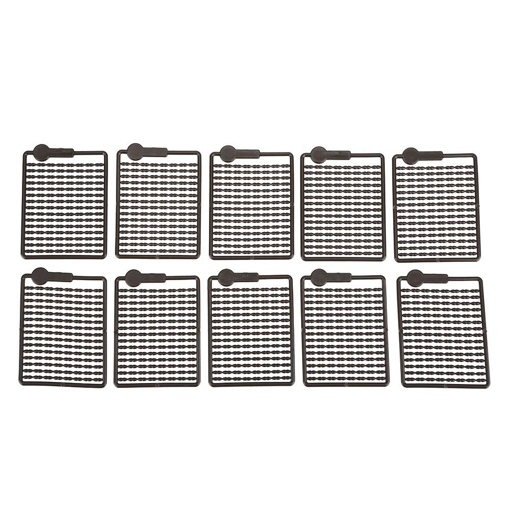 Boilie Hair Stops, Durable ABS Fishing Hair Stop, Carp Bait Stop, 10-Piece Set for Freshwater Fishing, Carp Fishing, and Tournament Use