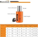 Bonvoisin Hydraulic Cylinder 10T-50T Low Profile Ram 50mm Stroke Machinery Jack view 2