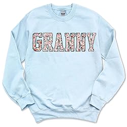 Personalized Embroidered Applique Grandma