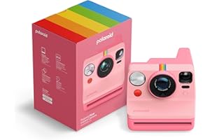Polaroid Now 3rd Generation I-Type Instant Film Camera - Pink - Camera Only No Film (9197)