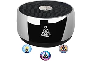 Meditation Sound Machine, Frequency Generator Instrument,PUVIDJUT Tone Device - Solfeggio Frequencies Bath for Yoga, Mindfulness,Meditation System of Chakra, 5 Tones Optional, 3 Timer Modes