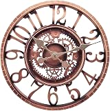 Garden Mile Bronze 30cm Waterproof Outdoor Wall Clock with Roman Numerals view 4