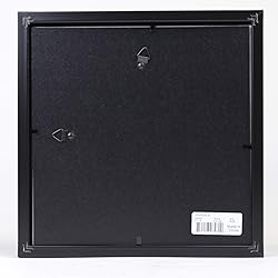 Lawrence Frames 785088 Shadow Box Frame, 8x8, Black