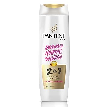 Pantene 2 in 1 Anti Hair Fall Shampoo + Conditioner, 340 ml