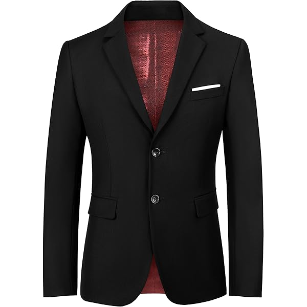 LiiYii Boy's Formal Blazer Jacket With Hat - Stylish Tuxedo Coat For Weddings & Parties