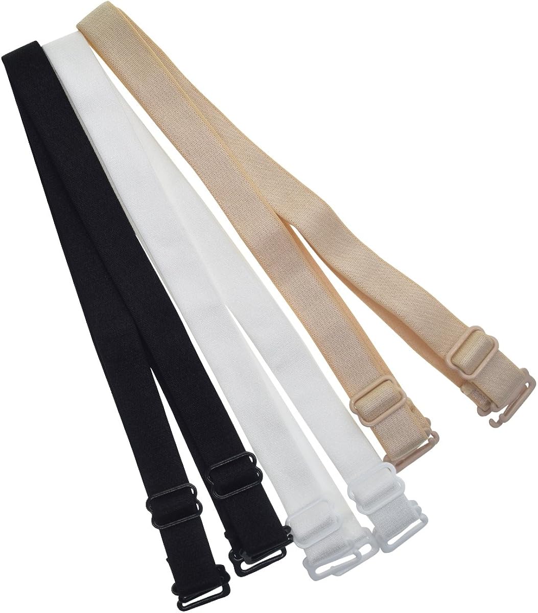 Ladies Convertible Shoulder Bra Straps 10mm 12mm 15mm 20mm Width