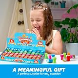 JOYIN 50 Pcs Animal Stamps for Kids Self Inking Stamp Set 5 Colors 50 Designs view 7
