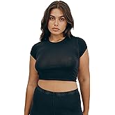 Organic Basics Womens Core Cotton Short Sleeve Baby Tee