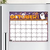 XISIDO Fridge Calendar 2026-2027, Magnetic Calendar for Refrigerator | 18-Month July 2026-December 2027, 11"x8.5", Strong Magnet, 140gsm No-Bleed Paper, for Home Kitchen Planning, Seasonal Themes