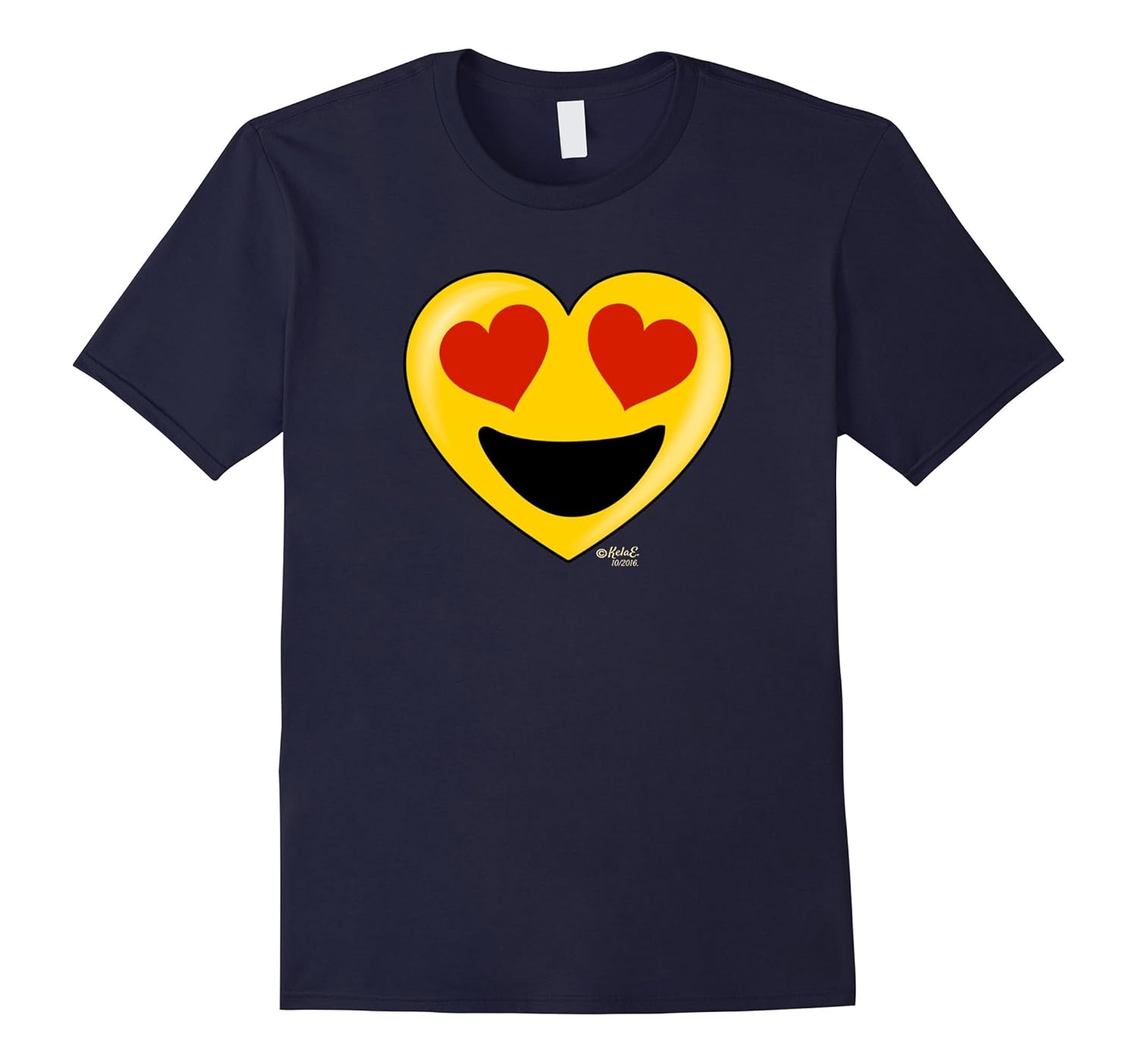 Emoji Heart Valentines Day Shirt Heart Eyes Big Smile Kids RT Emoji Heart Valentines Day Shirt Heart Eyes Big Smile Kids RT