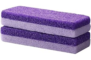 Foot Exfoliator Pedicure Tool Callus Remover Scrubber Skin Cleaner (Purple)