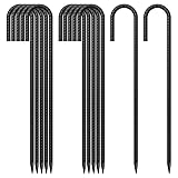 24 Inch Rebar Ground Stakes 12 Pack Tent Stakes