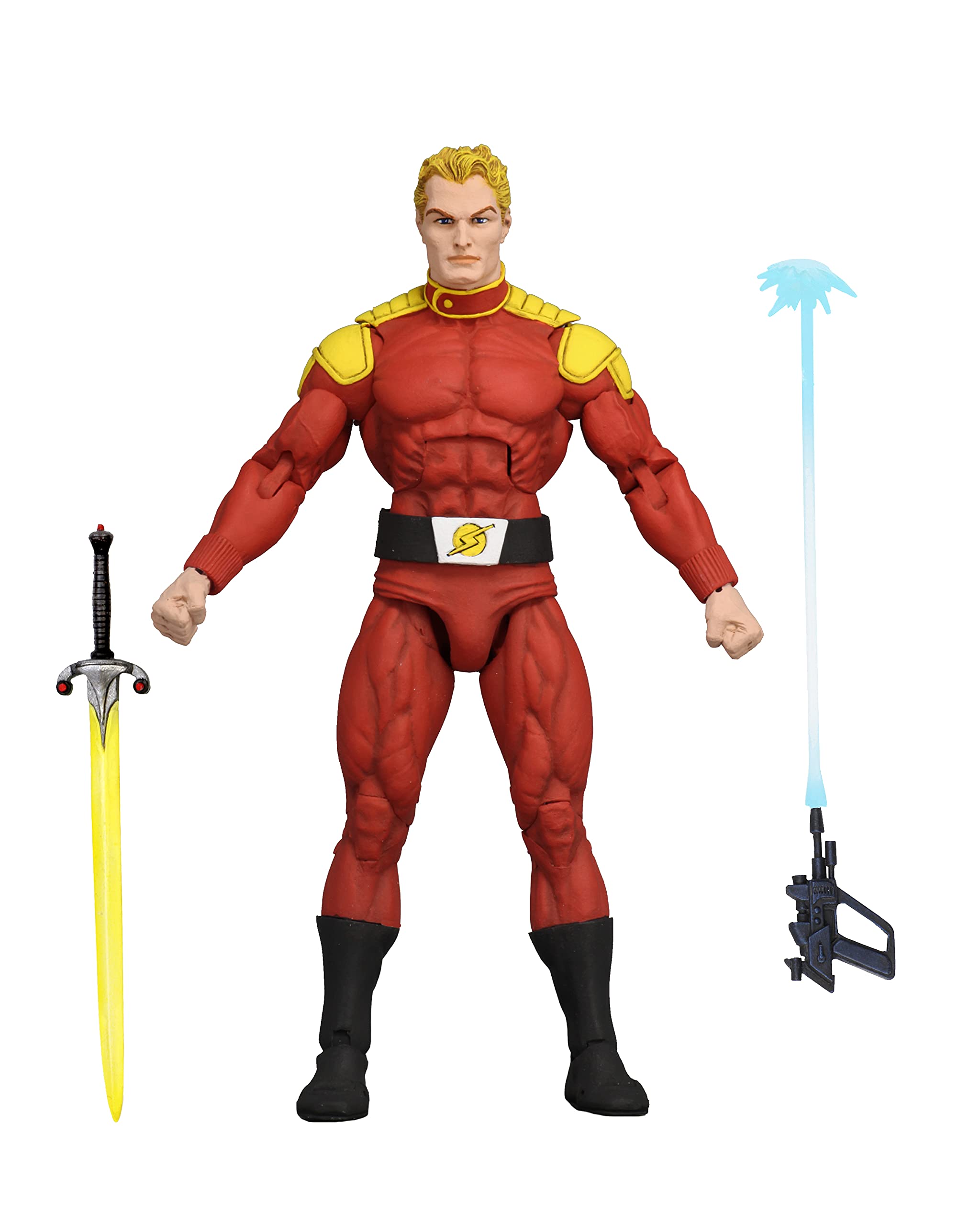 NECA - Defenders of The Earth Series - Flash Gordon - 7" Action Figure, Multicolour