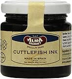 Squid Ink Glass Jar 90g (3.2 oz) by Alma Gourmet
