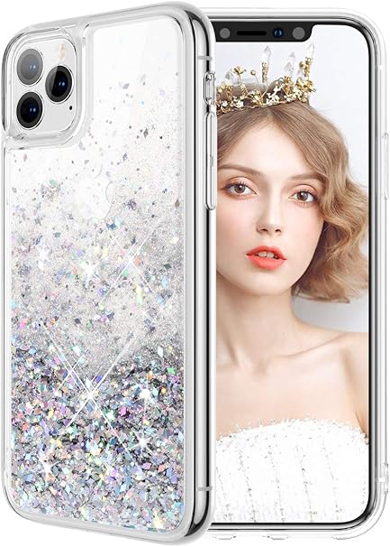 Wlooo Coque Pour Iphone 11 Pro Iphone 11 Pro Coque Iphone 11 Pro Silicone Coque Glitter Liquide Paillette Tpu Bumper Filles Femmes Housse Etincelle Antichoc Souple Brillante Etui Argent Amazon Fr High Tech